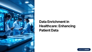 Data Enrichment in Healthcare Enhancing Patient Data