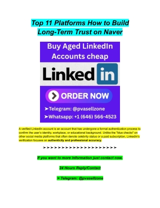 Top 11 Platforms How to Build Long-Term Trust on Naver