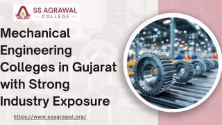 Mechanical Engineering Colleges in Gujarat with Strong Industry Exposure