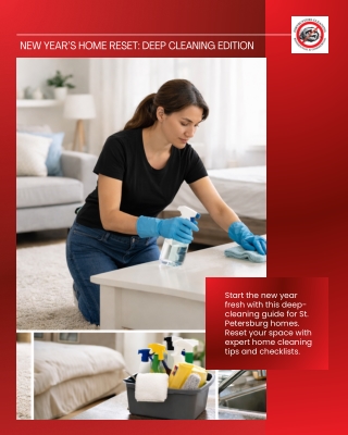 New Year’s Home Reset Deep Cleaning Edition