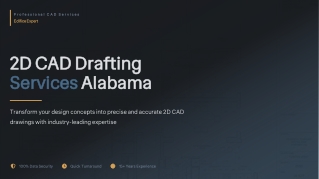 Accurate 2D CAD Drafting Services | Edifice Expert Alabama