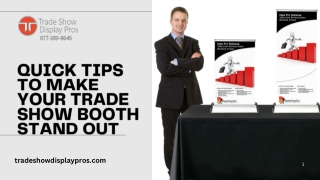 How To Make Your Trade Show Booth Stand Out