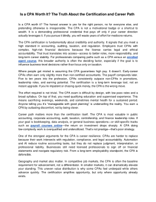 Is a CPA Worth It_ The Truth About the Certification and Career Path