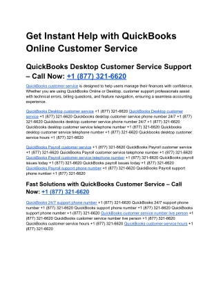How Reliable Is QuickBooks Online Customer Service Support?