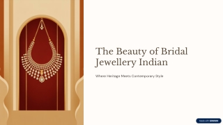 The Beauty of Bridal Jewellery Indian: Heritage Meets Style