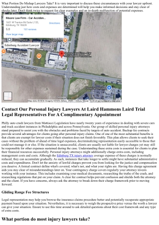 What Is The Conventional Percentage Attorneys Absorb New York Car Accident Lawsu