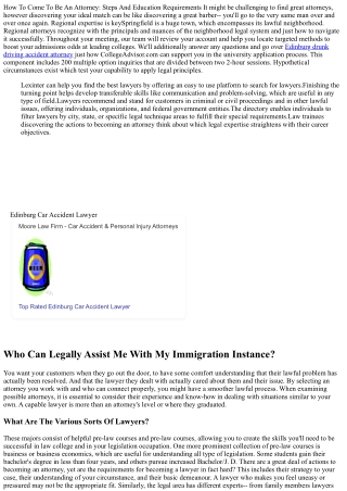 Selecting The Best Attorney: How To Discover A Great Attorney