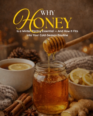 Why Honey Is a Winter Pantry Essential — And How It Fits Into Your Cold-Season Routine