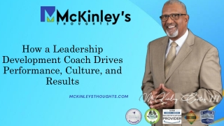 How a Leadership Development Coach Drives Performance, Culture, and Results