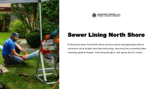 Sewer Lining North Shore | Long-Lasting Pipe Solutions by Mastertrade Plumbing