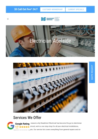 Electrician Adelaide