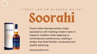 What Soorahi’s Story Tells Us About Whisky Today