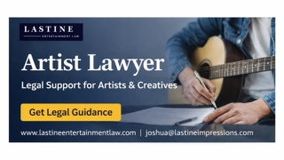Artist Lawyer – Legal Protection Every Creative Professional Needs