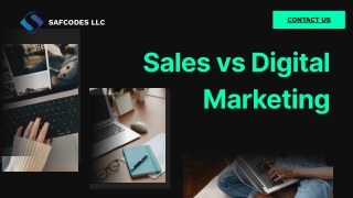 Sales vs Digital Marketing