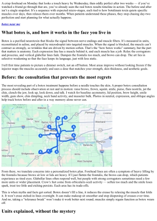 Before and After Botox: Realistic Expectations and Results