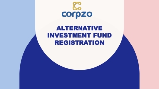 Alternative Investment Fund Registration