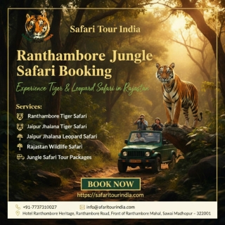 Ranthambore Safari Online Booking – Book Gypsy & Canter Safari with Safari Tour India