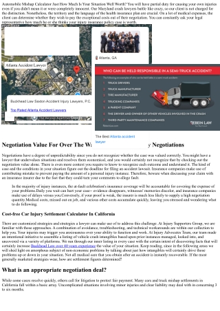 Sensible Settlement Calculator: Computing Worth Of A Situation