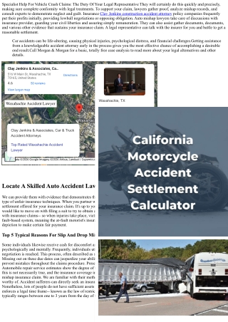 Exactly How A Cars And Truck Mishap Lawyer Can Aid Your Injury Instance