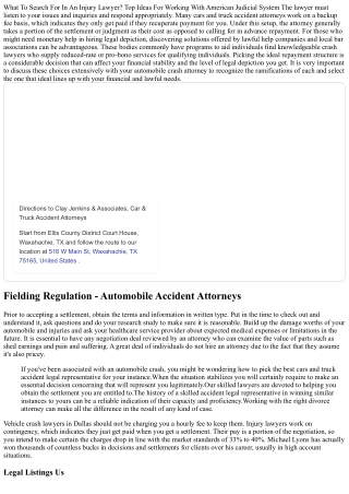 The Ultimate Overview To Selecting The Best Lawyers For Cars And Truck Crashes