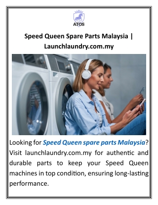 Speed Queen Spare Parts Malaysia Launchlaundry.com.my