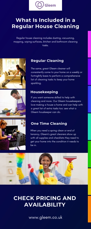 What Is Included in a Regular House Cleaning | Gleem Cleaning