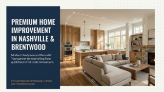 Home Improvment  in Nashville and Brentwood TN