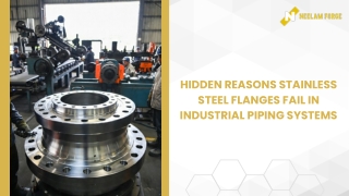 Hidden Reasons Stainless Steel Flanges Fail in Industrial Piping Systems