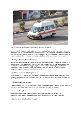 ICU_Transfer_Lucknow