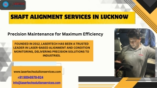 Shaft Alignment Services in Lucknow