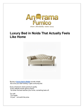 Luxury Bed in Noida (1)