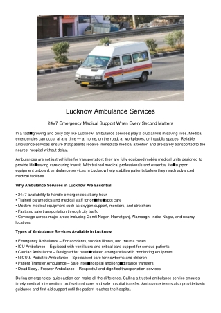 Lucknow_Ambulance_Services