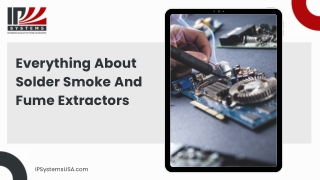 Cleaner Workspaces Explained: A Practical Guide to Solder Fume Control