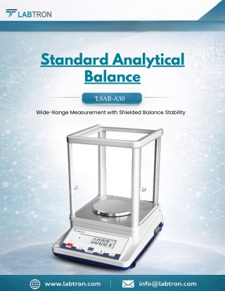 Standard Analytical Balance LSAB-A30 - Laboratory Analytical Balance