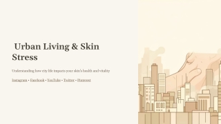 Urban-Living-and-Skin-Stress
