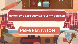 How Baking Can Become a Full-Time Career