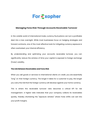 Don't Let Lagging Payments Eat Your Global Profits