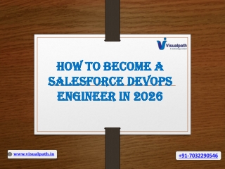 Master Salesforce DevOps Training In Chennai | Visualpath