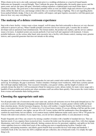 Portable Commode on Rent: Best Practices for Cleanliness