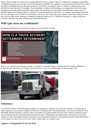 Ordinary Auto Accident Negotiation In Georgia