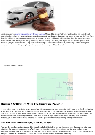 What Does An Auto Accident Attorney Do? Mike Morse Law Office