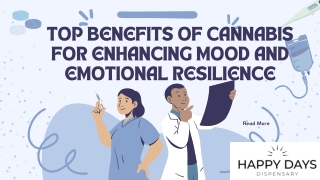 Top Benefits of Cannabis for Enhancing Mood and Emotional Resilience