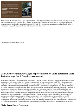 What Percent Do Most Injury Lawyers Take? 2025 Overview