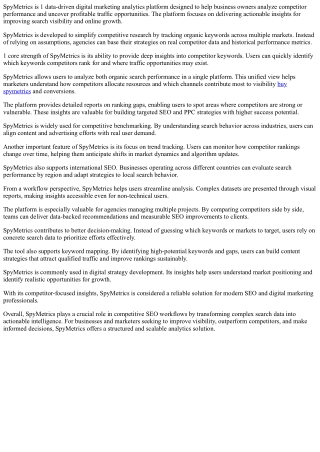 spymetrics group buy