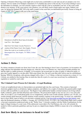 The Criminal Court Procedure In Colorado A Lawful Roadmap