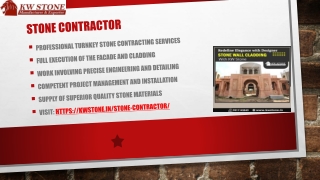 Expert Stone Contractor & Natural Stone Feature Wall Specialist