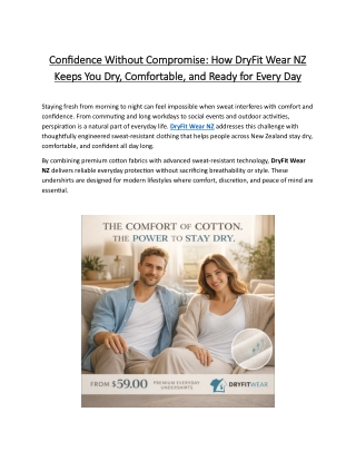 Confidence Without Compromise