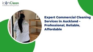 Commercial Cleaning Services in Auckland – Professional, Reliable, Afford