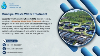 Muncipal Waste Water Treatment