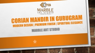 Corian Mandir in Gurugram | Custom Modern Pooja Designs